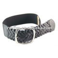 Wide Braided Lady's Elastic Belt For Dressy